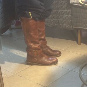 Lucky Brand Brown Heeled Boots